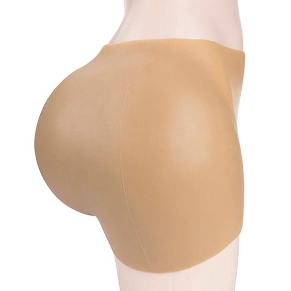 

men's body shapers 5 3-110cm informtion full silicone hips ass enhancer shaper panty shaped has 3 size thinckness beige pants, Black;brown