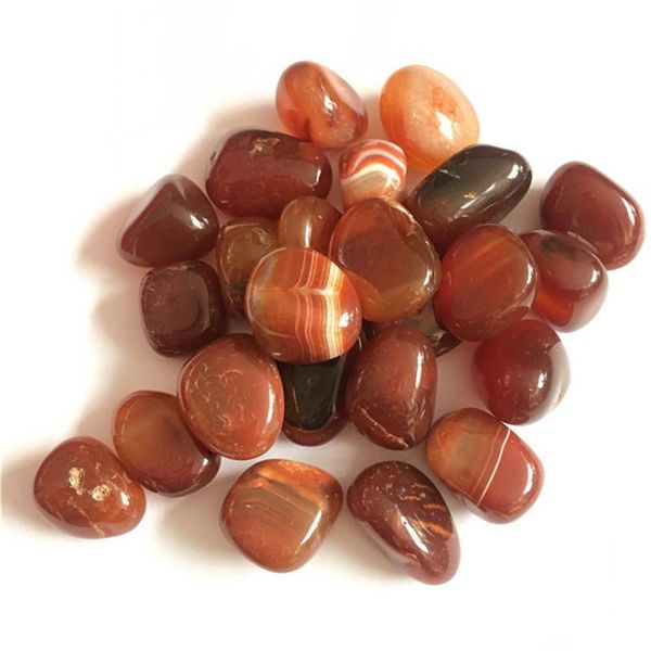 

decorative objects & figurines natural red agate tumbling stone crystal healing for sale in bulk