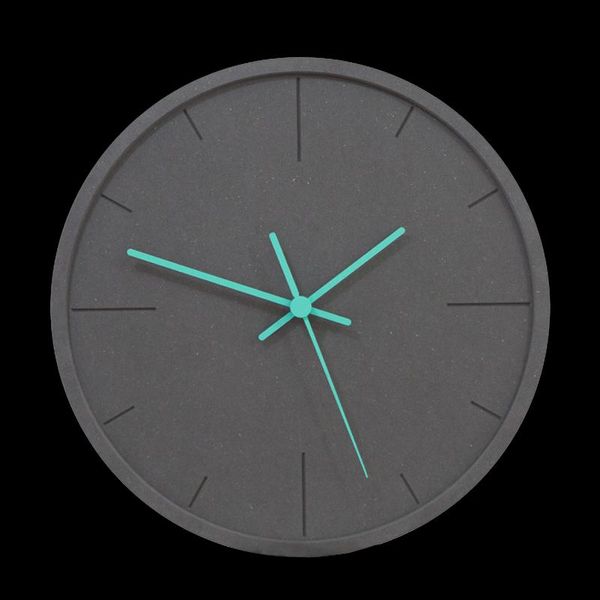 

round simple wall clock quartz modern design living room novelty 3d silent creative reloj de pared home bj50wc clocks