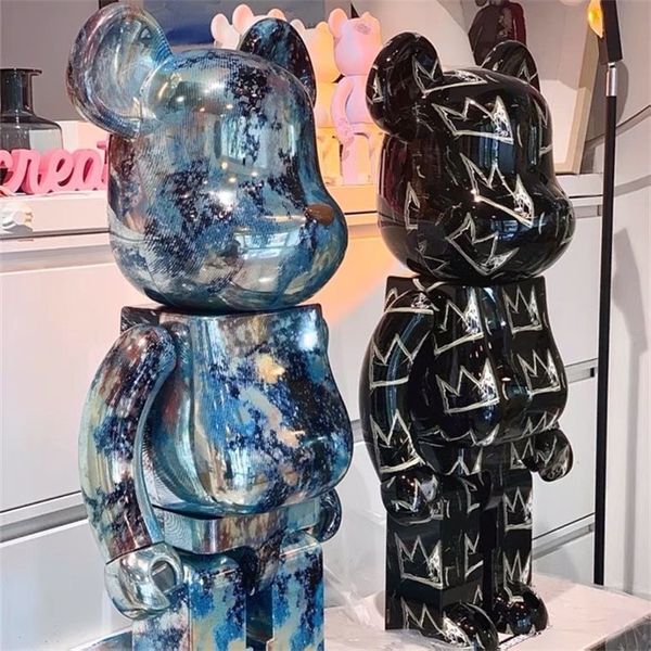 

box action figurekaws brick semi anatomical bearbrick violent building block bear basquet 8-generation 6-generation trendy doll hand-made an