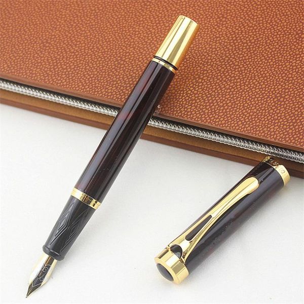 

metal fountain pen office business writing pens for school student stationery