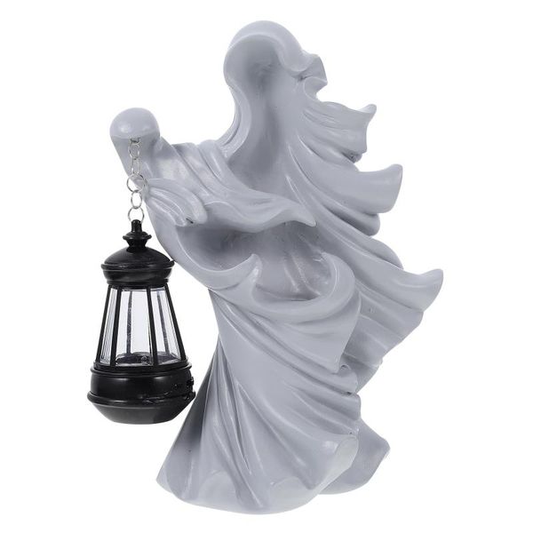 

garden decorations 1pc resin witch lantern ornament ghost craft decoration