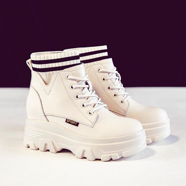 

boots liang nian autumn and winter women's shoes warm real leather riding fashion motorcycle soft antiskid, Black