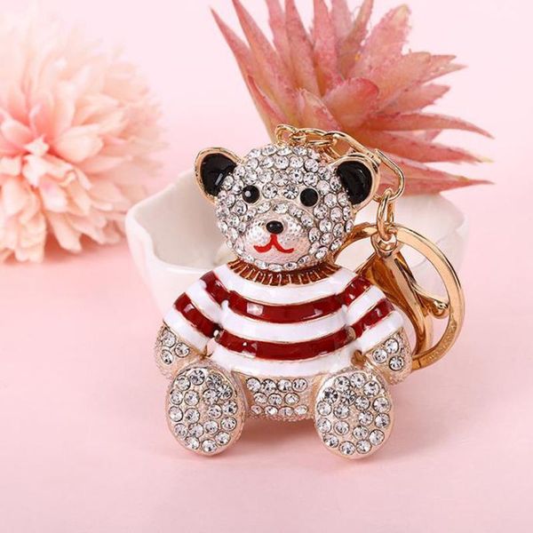 

bag parts & accessories fashion pendant female creative keychain, Black