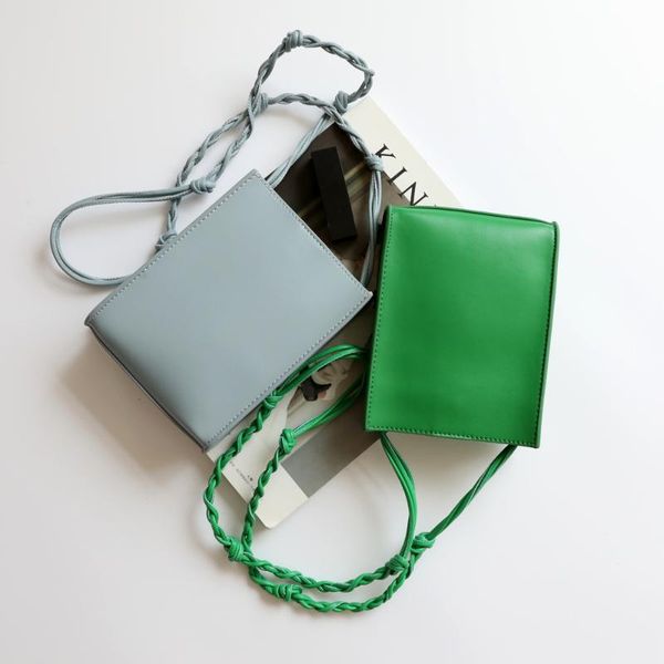 

design mini small square leather crossbody bag exquisite female phone shoulder bags