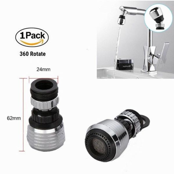

kitchen faucets 2 modes water-saving abs water faucet 360 degree revolving tap nozzle spouts for bathroom 24mm