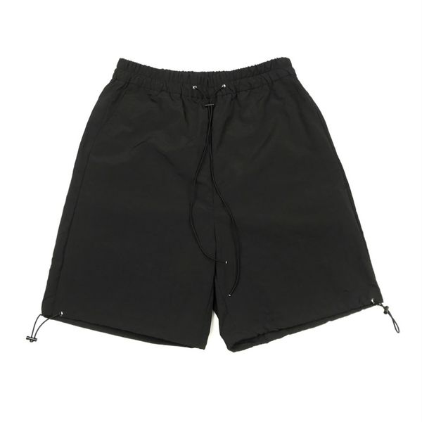 

shorts elastic cuffs lightweight track shorts justin bieber drawstring cords loose fit summer streetwear, White;black