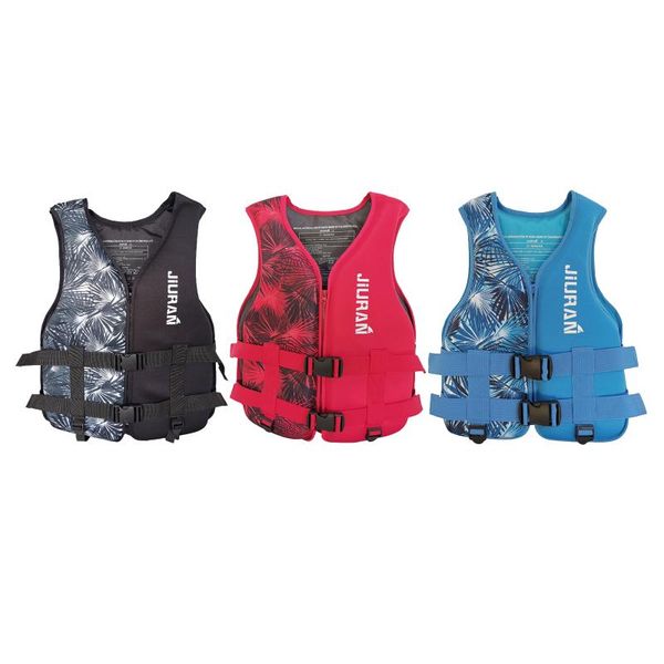 

life vest & buoy neoprene jacket buoyancy aid sailing wakeboard safe floating