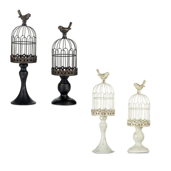 

pcs bird cage candle holders(for pillar candle)for wedding decor holders