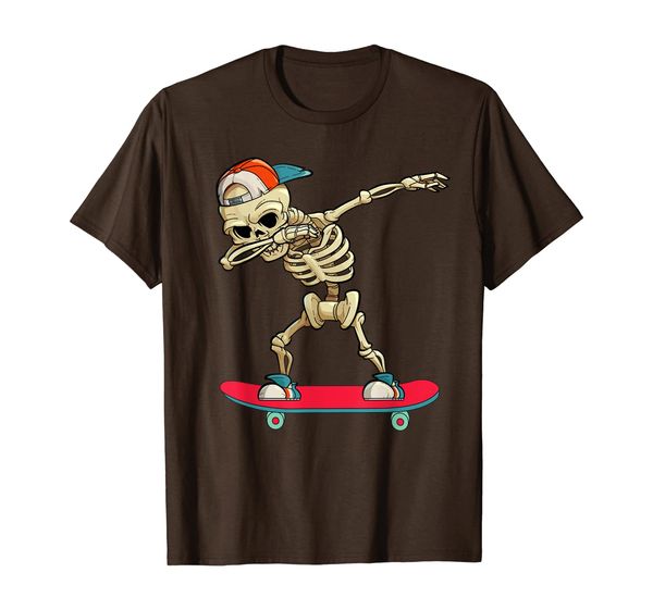 

Skeleton Skateboard Dabbing Skate Skeleton T-Shirt, Mainly pictures