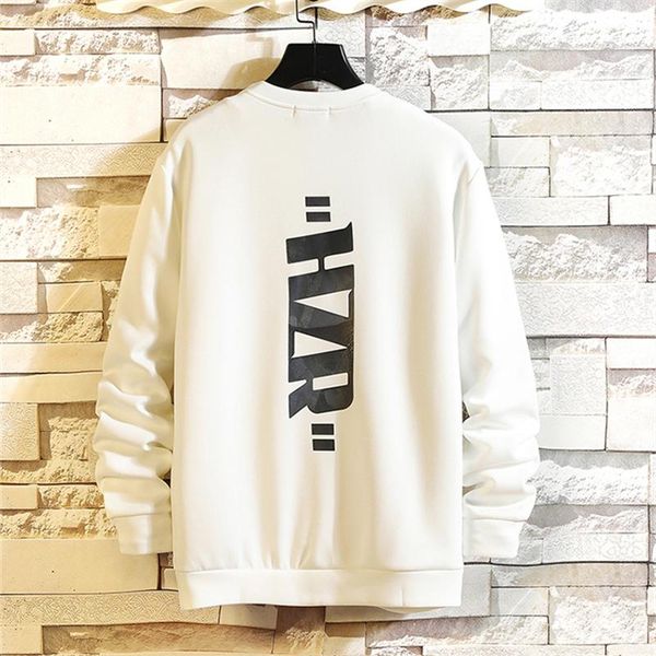 

men's hoodies & sweatshirts kalilex autumn men clothing back printing hoodless sweatshirt casual outdoor sports trend streetwear pullov, Black