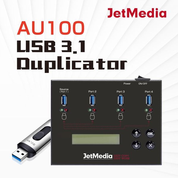 

hubs usb3 flash pen drive duplicator jetmedia au100 usb data eraser