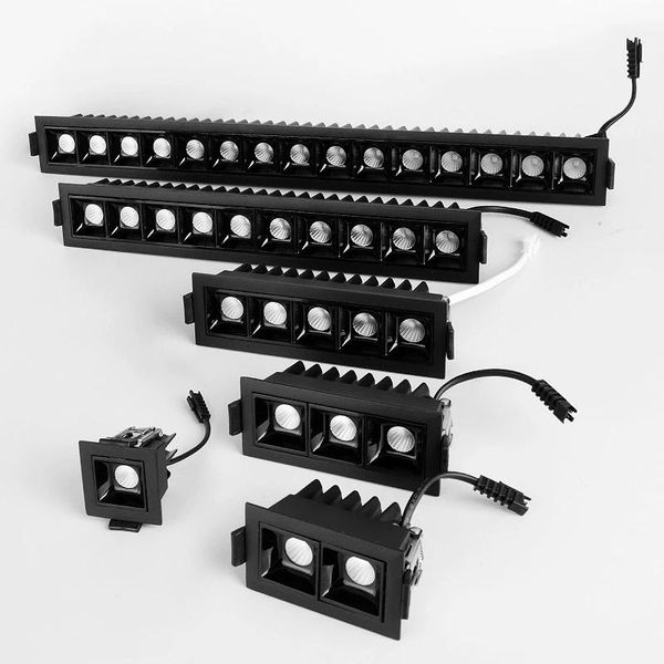 

downlights high-brightness embedded led strip, 10w, 20w, 30w, cob ceiling light, ac85 ~ 265v downlight, indoor lighting