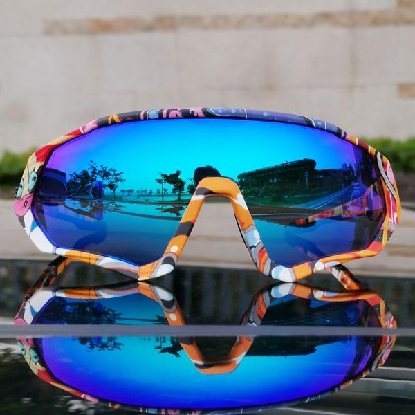 

outdoor eyewear kapvoe pochromic cycling glasses lens red blue green polarized sunglasses bike wholesale
