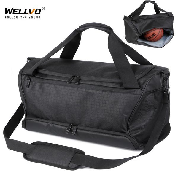 

duffel bags large capacity travel bag for men waterproof oxford cloth basketball handbag shoulder storage duffle luggage handbags x54c