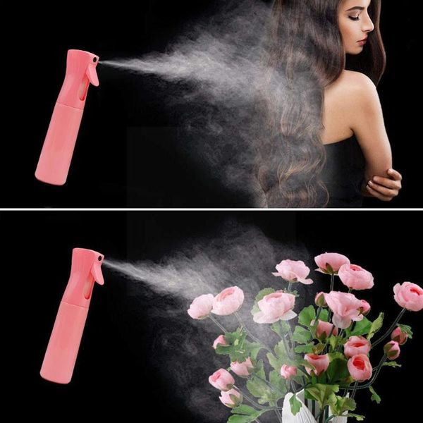 

storage bottles & jars 300ml fine mist spray perfume hairdressing bottle continuous lotions moisturizing preserve homemade s q5a8