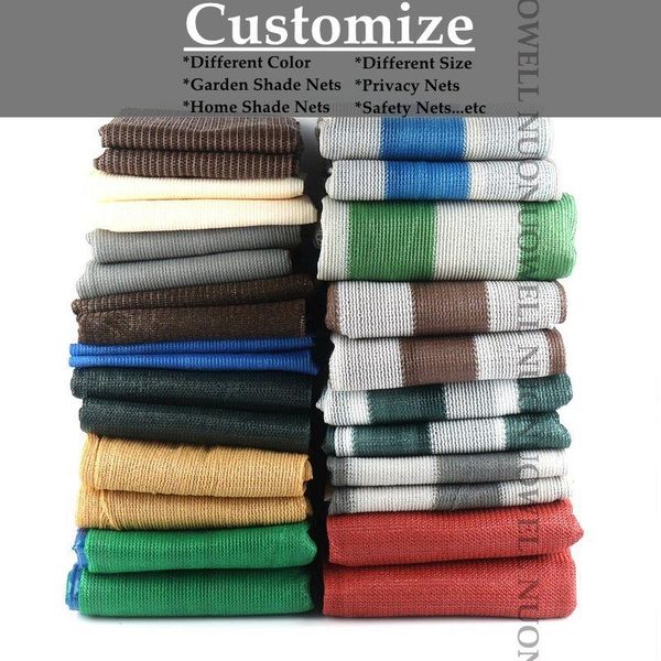 

shade customize anti-uv hdpe sunshade net garden swimming pool succulent plant coverhome pravcy safety nets shading