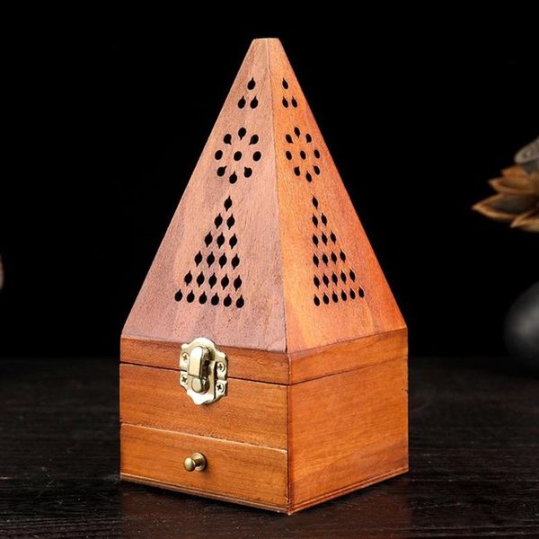

fragrance lamps portable incense burner home sandalwood box antique