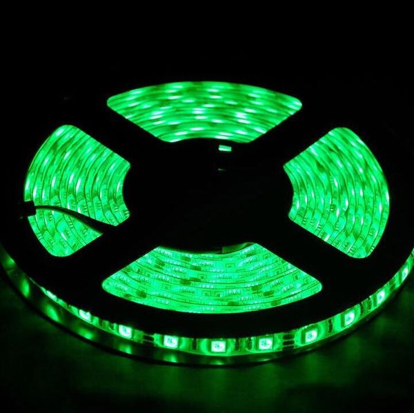 

5m/roll smd waterproof led strip flexible light 60led/m dc 12v white / warm red /green /blue rgb strips