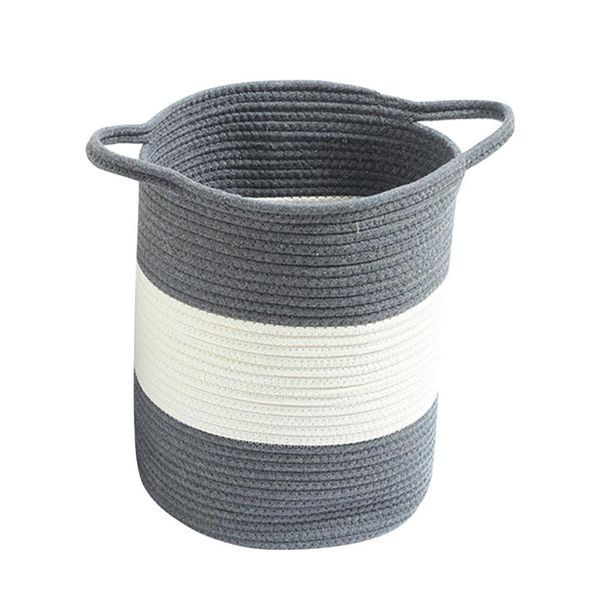

laundry bags cotton rope hamper woven collapsible basket