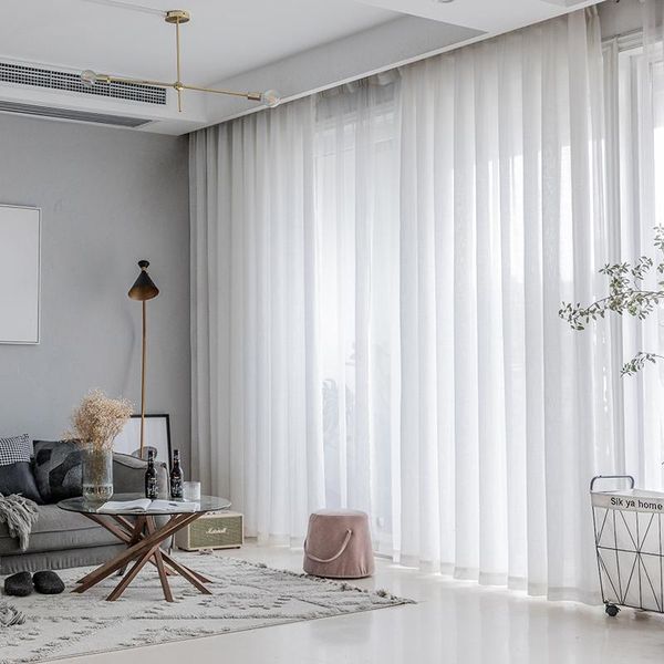 

curtain & drapes chicity permanent fire protection curtains for el window white elegant modern bedroom customized