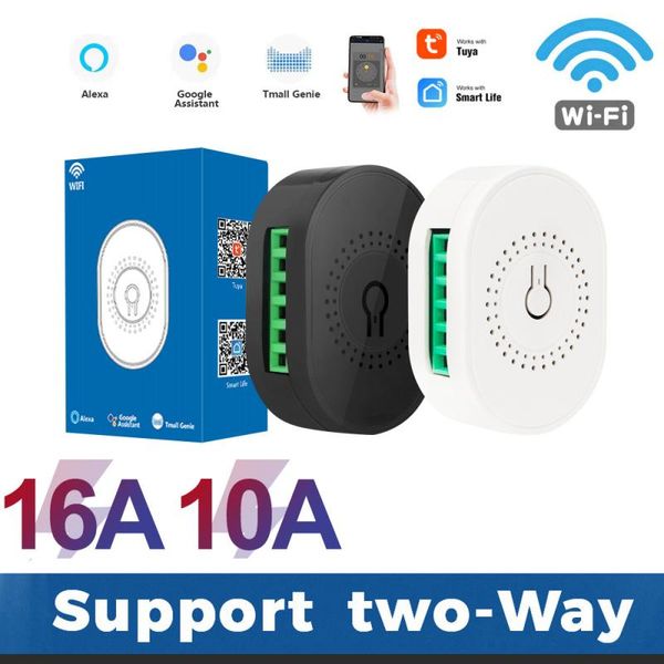 

smart home control 2021 tuya wifi switch module app remote support two way no hub required work with alexa google