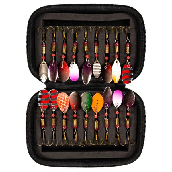 

fishing accessories sequins bag lure spinner spoon bait foam box trout flies fishook fish hook hard eva storage case container