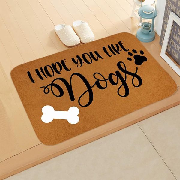 

bath mats funny door mat entrance floor rug non-slip decoration 40*60cm