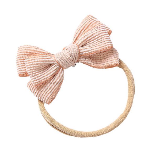 

girls hair accessories baby headbands children headband bow headdress velvet double-layer accessory head bands b8508, Slivery;white