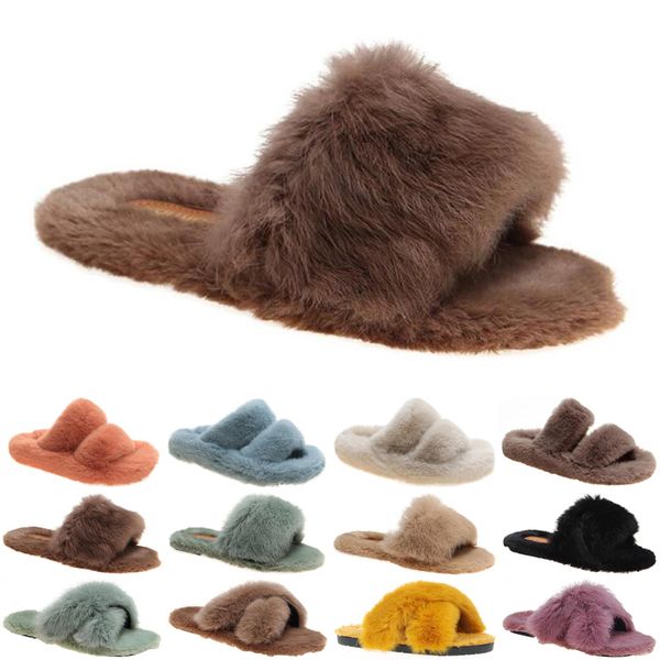 

slides slippers womens women sandals shoes black white grey slide slipper flat flip flops size 35-40 color49703 s