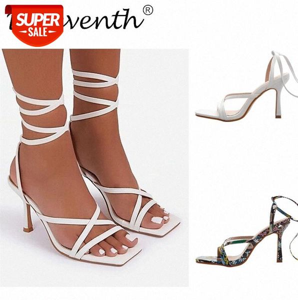 

853 zi ling lace up heels sandal #yv1j, Black
