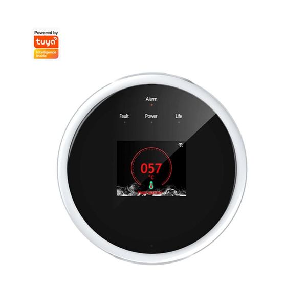 

smart home control gdtys wifi natural gas sensor combustible household lpg alarm detector leakage temperature detectors