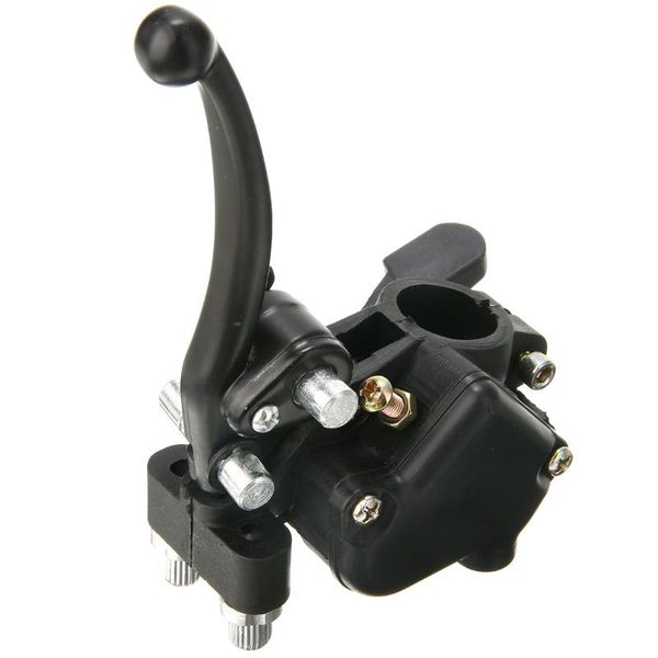 

motorcycle brakes 1pc mini moto quad bike atv double thumb throttle twin handle brake lever front hand accelerator assembly black