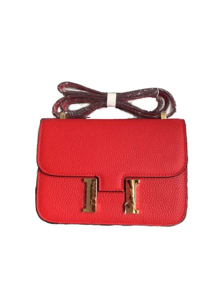 

fashion shoulder bags stewardess bag cowhide litchi pattern