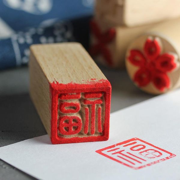 

craft tools seal mold cake group birthday steamed bread soviet-style moon pastry wooden convex impression pasta hi word household