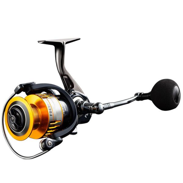 

ai-shou spinning all-metal fishing reel 4.7:1 5.0:1 cnc matel spool max drag 8-10kg carp exchangeable handle baitcasting reels