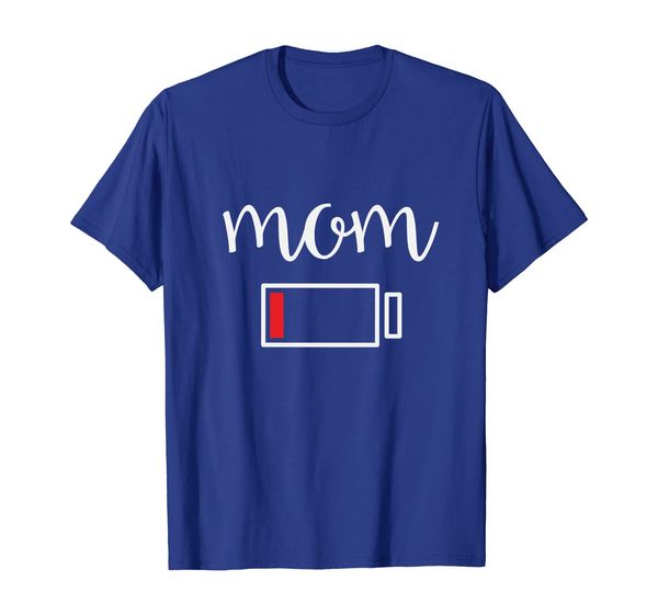 

Funny Mom Low Battery T-Shirt Adorable Mommy Mother Tee, Mainly pictures