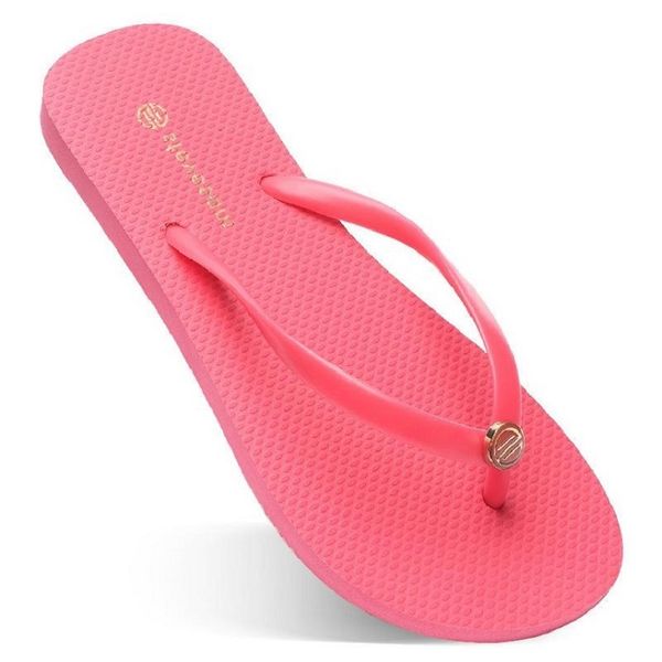 

fashion slippers beach shoes flip flops womens w8 green yellow orange navy bule white pink brown summer sport sneaker 35-38, Black