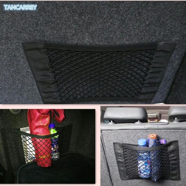 

car organizer trunk seat elastic mesh storage bag accessories for infiniti ex ex35 ex37 fx fx35 fx37 fx45 fx50 g g20 g25 g35 g37 i30 i35