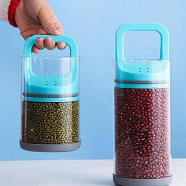 

storage bottles & jars cereal container practical food glass large capacity great grain box supplies