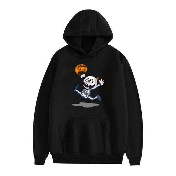 

hoodiesnew halloween print casual hoodie, Black