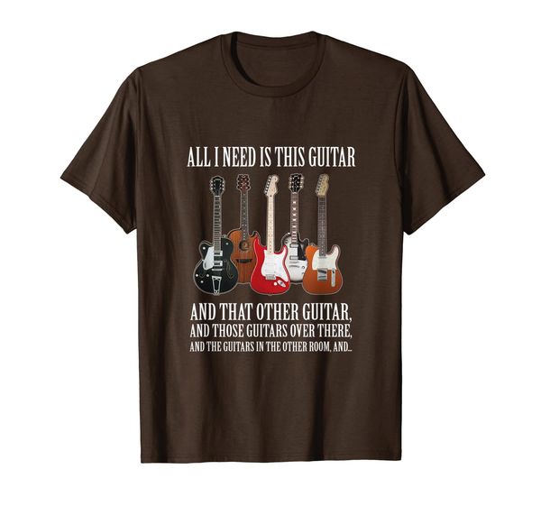 

guitar lovers t-shirt for men or woman music tee, White;black