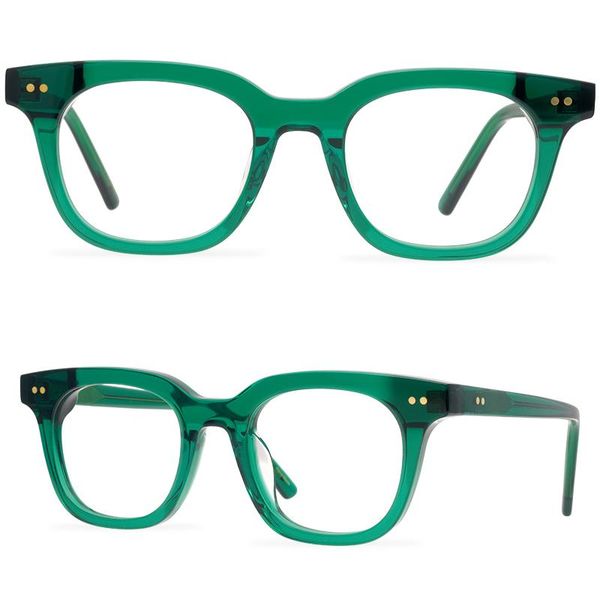 

fashion sunglasses frames retro big frame acetate glasses square full, Black