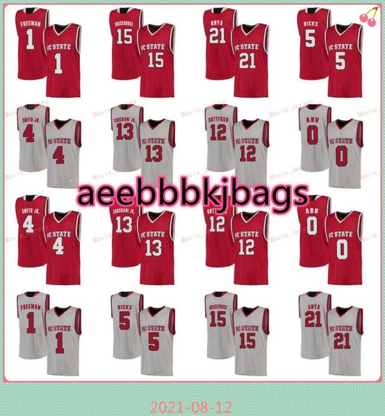 

stitched jersey c.j. bryce 15 manny bates 2 blake harris chase graham 21 dixon nc state wolfpack college men women youth, Black