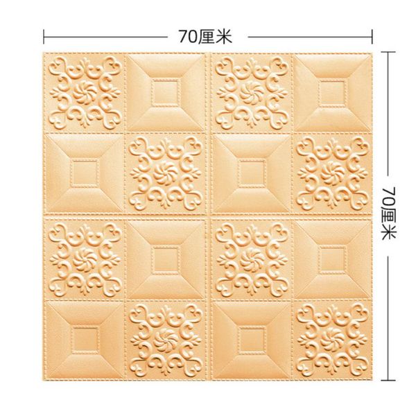 

wallpapers self adhesive wallpaper 3d living room ceiling soft wall stickers bedroom decoration thickening anti-collision foam home decor 2