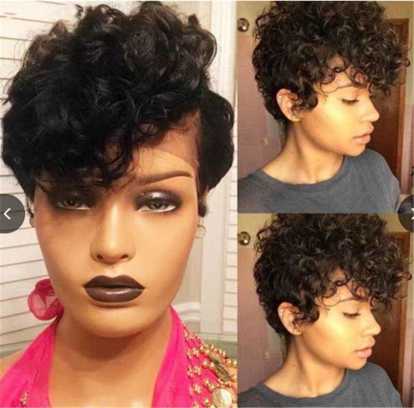 

wig female wig multicolor medium long curly chemical fiber head set hair circle, Black