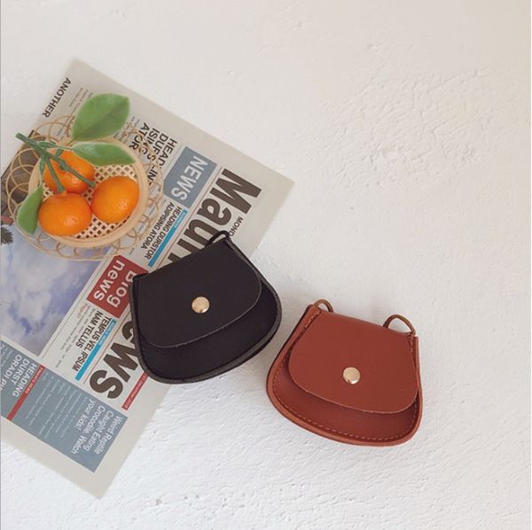 

children mini change purse 2021 summer girls single shoulder bags fashion vintage crossbody bag kids boys wallet f439, White