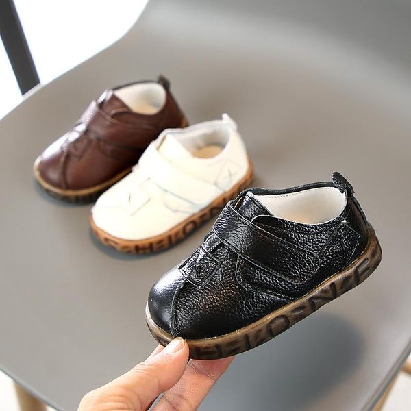

first walkers spring and autumn baby shoes 0-3 years old soft bottom non-slip toddler genuine leather breathable