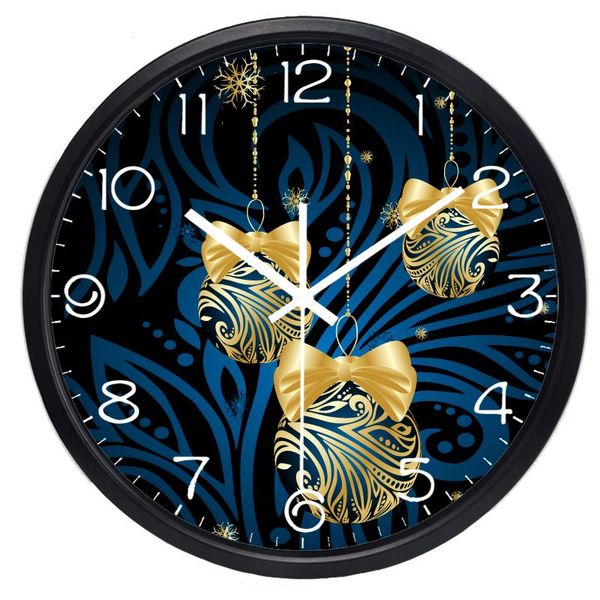 

wall clocks christmas decorations festival gift shop clock fashion home decoration vintage silent beautiful durable
