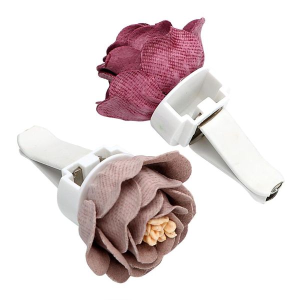 

car air freshener leepee styling solid fragrance 4 colors vent perfume flower scent auto outlet decors
